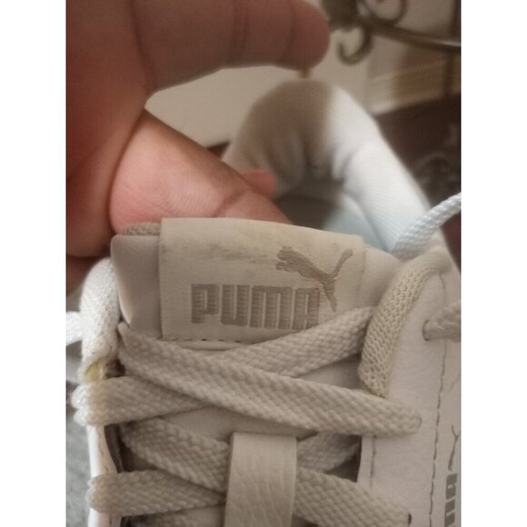 Puma Women's Carina 370325-02 White Leather Casual Shoes Sneakers Size 7 - Picture 8 of 15